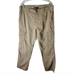 Banana Republic men's tan cargo pants size 35x32